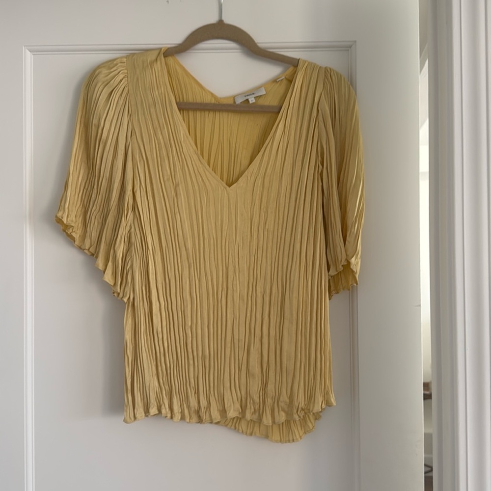 Vince Pleated Shirt